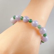 紫羅蘭翡翠手珠手鍊 | 天然緬甸玉A貨翡翠 | 送禮