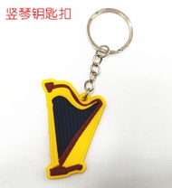 Guzheng Guqin Guitar Clarinet Keychain Mini Model Gift Ukulele Piano Drum Kit Musical Instrument Pen