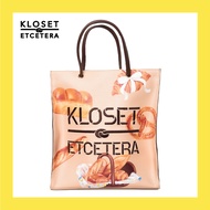 Kloset and Etcetera Pastry Party Signature Tote (15th-07-1) กระเป๋าTote Bag วัสดุ PVC