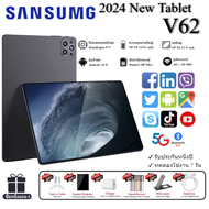 【ซื้อ 1 แถม 6】SANSUMG Tab V62 Tablet 12 นิ้ว แท็บเล็ตถูกๆ Wifi 4g/5G แท็บเล็ต RAM16GB ROM1024GB แท็บเล็ตโทรได้ รองรับ 2 ซิมการ์ด Andorid12.0 Full HD 12000 mAh 12-Core แท็บเล็ตของแท้ แท็บเล็ตราคาถูก จัดส่งฟรี แท็บเล็ตราคาถูกรุ่นล่าสุด รับประกัน 1 ปี