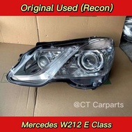 Mercedes W212 Headlamp Original Pre-Facelift W212 Headlight Original Mercedes E Class E200 E250 E260