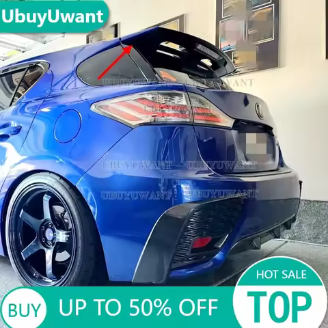 CARBON FIBER Rear Roof Lip Spoiler For Lexus CT200h 2011 2012 2013-2021 Car Trunk Wing Body Kit Acce