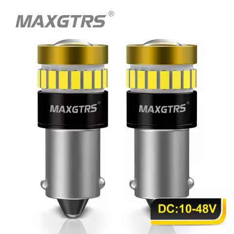 2x 24V T4W BA9S LED Blub BAX9S H21W BAY9S LED H6W H5W LED For Car Rear Fog light Red White Auto Park