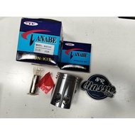 Piston kit set Yamaha rs 100 rs100 pistonRing standard size vanabe Good quality