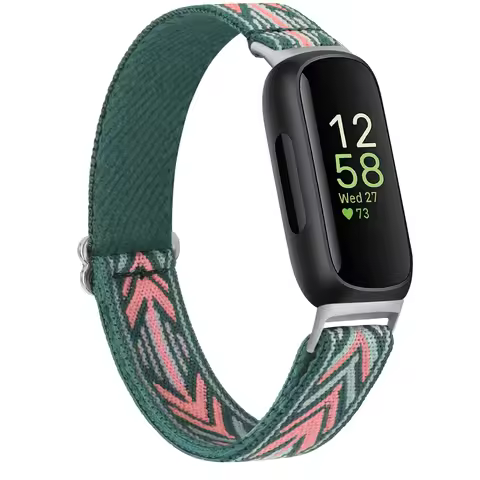 Elastic Nylon Watch Strap For Fitbit Inspire 3 inspire 2 Band Adjustable Wristband For Fitbit Ace 2 