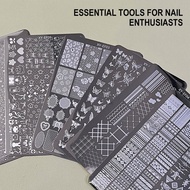 Nail Art Templates Stamping Plate Diy Nail Design Printing Tool Flower For Nail Tool F5z0