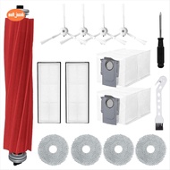 1Set Parts Accessories for  Q /P10 Robot Vacuum Cleaner,Replacement Part with Main Brush Wipes Dust 