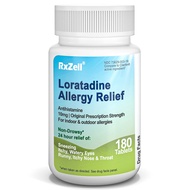 Allergy Relief, Loratadine 10mg, 180 Tablets – 24 Hour Non-Drowsy Antihistamine Allergy Medicine