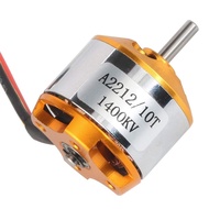 wsustore--2 Pcs 2212 1400KV Brushless Outrunner Motor with Mount 10T for RC Aircraft/KKmulticopter 4