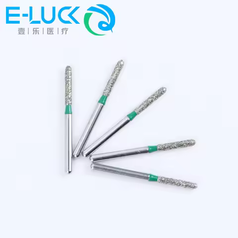 5Pcs EX/SR Series Dental Diamond Burs FG 1.6mm Dentist Polishing And Grinding Teeth Tools For High S