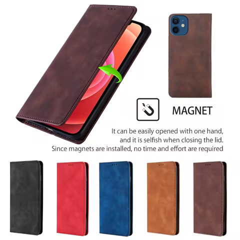 Flip PU Leather Phone Case for Honor X6 X6S X6A X6C X70 X70i X7D X9A X9b X9C X9D 400 Smart lite 5G 4