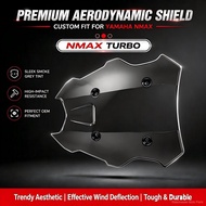 Motorcycle Windshield Visor Smoke Grey Windscreen Deflector For Yamaha NMAX Turbo