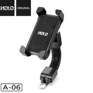 HOLO รุ่นใหม่ MotorBike Holder A-06ที่ยึดมือถือ กับมอเตอร์ไซค์(เหมาะกับมือถือ 4-6.5 นิ้ว)