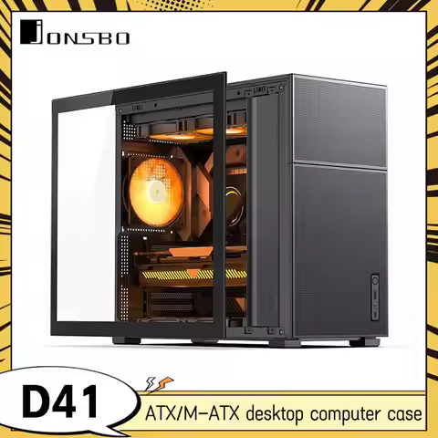 JONSBO D41 desktop chassis ATX motherboard/360 water-cooled MESH secondary screen version computer s