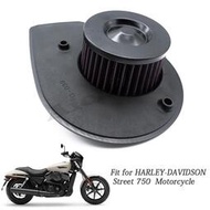 台灣現貨摩托車進氣濾清器 機車空濾 空氣過濾器 適用於哈雷戴維森 HARLEY-DAVIDSON Street 750