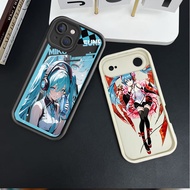 Lovely Hatsune Miku Phone Caing For Iphone 17 16 Pro Max 17 Air 15 14 13 12 11 Pro Max 16 Plus 15Pro
