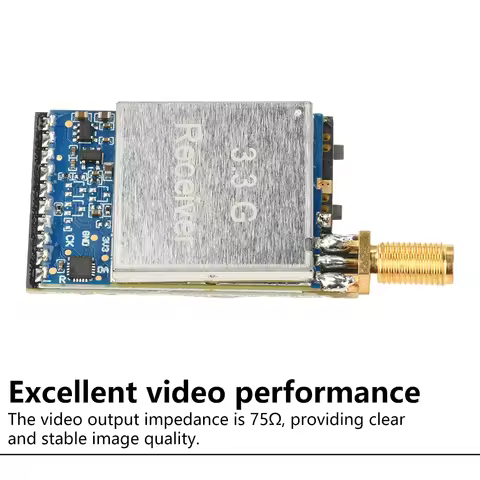 RX3364-CPB 3.3G FPV Image Transmission Module RX3364 RX3364Pro Wireless Audio Video Transmission And