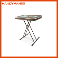 Lifetime Adjustable Height Personal Table 18"X26” Brown (80391)