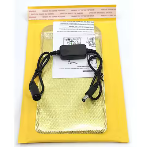 Female Input 12V-24V Step-Down Power Cable For Camera BP-511 DMW-BLB13 NP-FW50 NP-FZ100 LP-E6 LP-E17