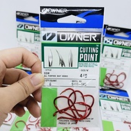 Owner SSW 5111 cutting point RED owner hook mata kail Owner merah red