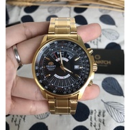 [Original] Orient SEU07001BX Multi-Year Perpetual Calendar Automatic Gold Men Watch