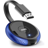 TIMBOOTECH Penyesuai Paparan HDMI Tanpa Wayar 4K/5G, Dongle Miracast 30Hz untuk Pencerminan Skrin, P