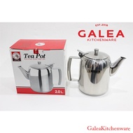 Stainless Tea Pot / Stainless Coffee Pot / Tea Kettle / Zebra Tea Pot 2L 113411
