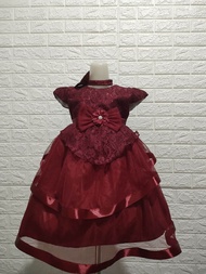ID-DRESS/GAUN PESTA ANAK PEREMPUAN/DRESS ANAK PEREMPUAN/GAUN ULANG TAHUN)GAUN PENGANTIN/GAUN BAYI PE