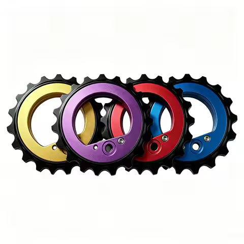 18T Ultralight Hollow Ceramic Bearing Jockey Wheel Rear Derailleur Pulley for 9/10/11/12 Speeds QED 