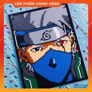 Mô hình trang trí tranh treo tường bằng le go zoro kakashi