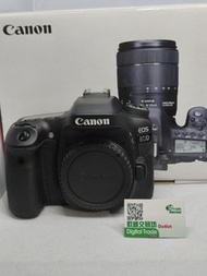 超極新淨  Canon EOS 80D body  快門1000內 進階單鏡反光機 內置 Wifi 功能 手快有
