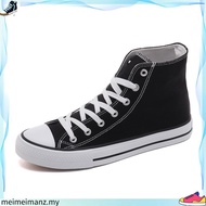 【DING DANG】READY STOCK Korean Style Fashion shoes Men Women Canvas High top casual student shoes Out