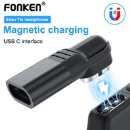 Fonken Type C Charger Adapter Shokz Headphone Charger Shokz OpenComn OpenRun Earphone Charging Adapt