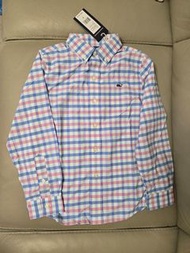 美國牌子 Vineyard Vines 童裝 Boy 全棉格仔裇衫 shirt 小學面試