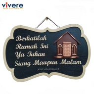 Wall Decoration Bless This House 28 cm