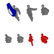 [MDL STUDIO]HG 1/144 X666S Styling Hand Modified parts 3D printed parts