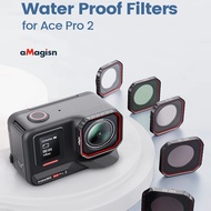 aMagisn CPL UV ND Filter Set for Insta360 Ace Pro 2 Only ND8 ND16 ND32 ND64 Waterproof Lens Filters 