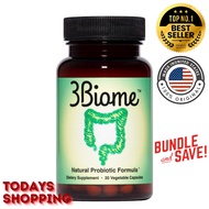 3Biome - Natural Probiotic Supplement - Made in USA