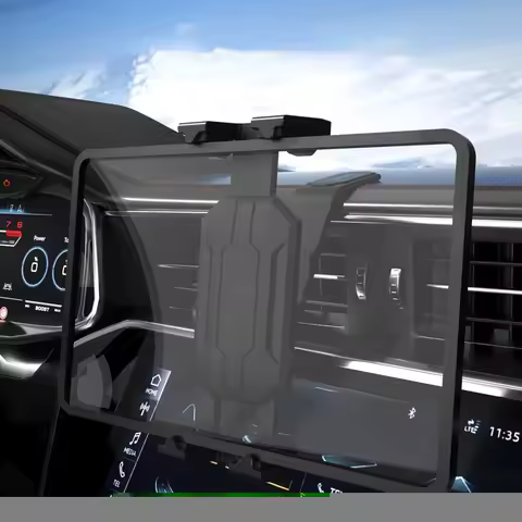 Xnyocn Car Tablet Stand Easy Paste Foldable Mount Universal Dashborad Center Console Holder for iPad