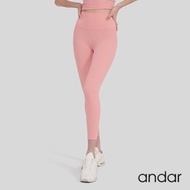 [ANDAR] Airywin Signature Leggings (Strawberry cream) Women clothes Korean andar Korea national yoga