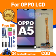 LCD OPPO A3s A5 Realme 2 C1 Original asli hp Touchscreen Mencegah Layar Meledak FHD Kualitas Terbaik