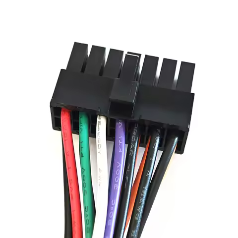 24Pin To 14Pin Power Supply Cord Adapter Cable 24P To 14P For Lenovo For IBM Laptop Power Supply Ada
