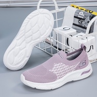 SKECHERS GO Walk Womens Shoes Korean Casual Shoes Womens Boat Shoes Summer Walking Shoes Womens Bohe