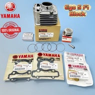 YAMAHA EGOS FI CYLINDER BLOCK SET 100% ORIGINAL EGO S FI SET KIT [1VB-WE13E-00]