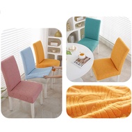 One piece Chair Cover Elastic Chair Cover Leaf Jacquard Chairs Slipcover Home Products Durable Unive