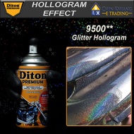 Diton Premium GH9500 Glitter Hollogram GH 9500 Hologram Motorcycle Spray Paint 300ml