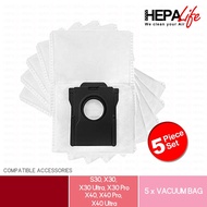 Dreame S30, X30, X30Ultra, X30Pro, X40, X40Pro, X40Ultra Robot Vacuum Compatible Dust Vacuum Bags