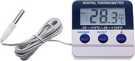 AMTAST Fridge Thermometer Digital Freezer Thermometer with Magnet Alarm Memory Refrigerator Thermometer