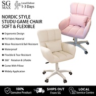 Nordic Style Furniture Chair Computer Chair Study Bedroom Adjust Height Rotate Stool Arm Support Swi