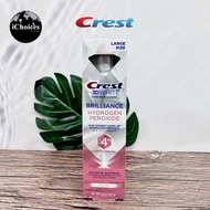 Crest _ 3D White Brilliance Hydrogen Peroxide Toothpaste with Fluoride Fresh Mint 107 g ยาสีฟัน เครส